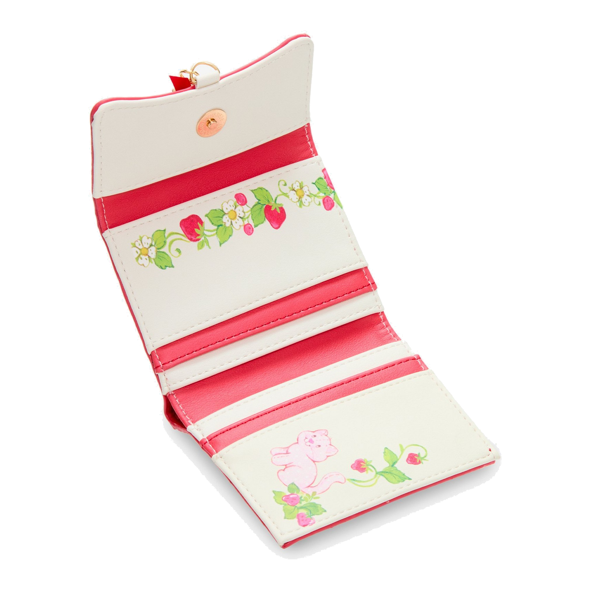 Cartera Patchwork – Strawberry Shortcake – vista sobre lienzo blanco 1200 × 1200