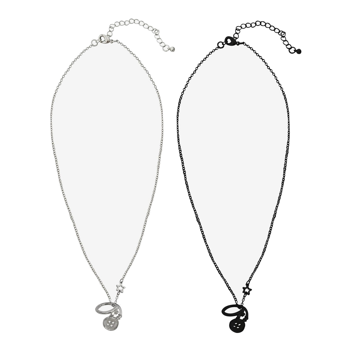 Set de collares con anillo de botón – Coraline — vista 1