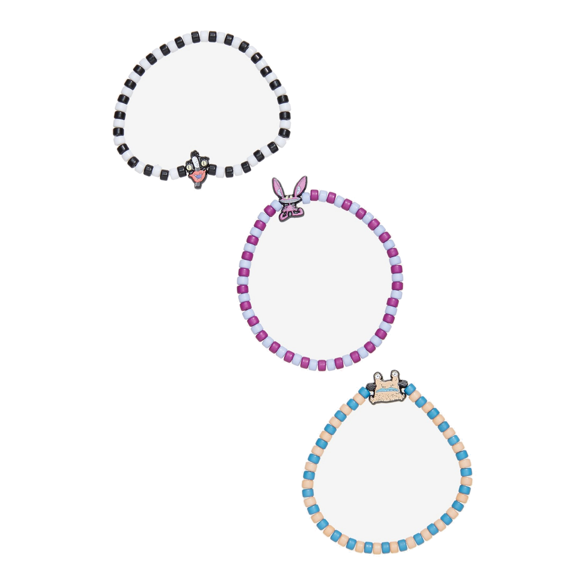 Set de pulseras con cuentas de personajes – Aaahh!!! Real Monsters — vista 1