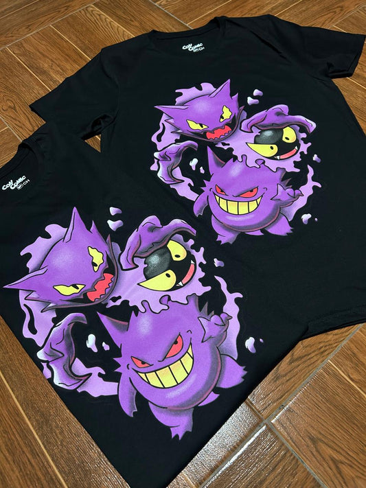 Playera Con Comic Pokemon Gengar