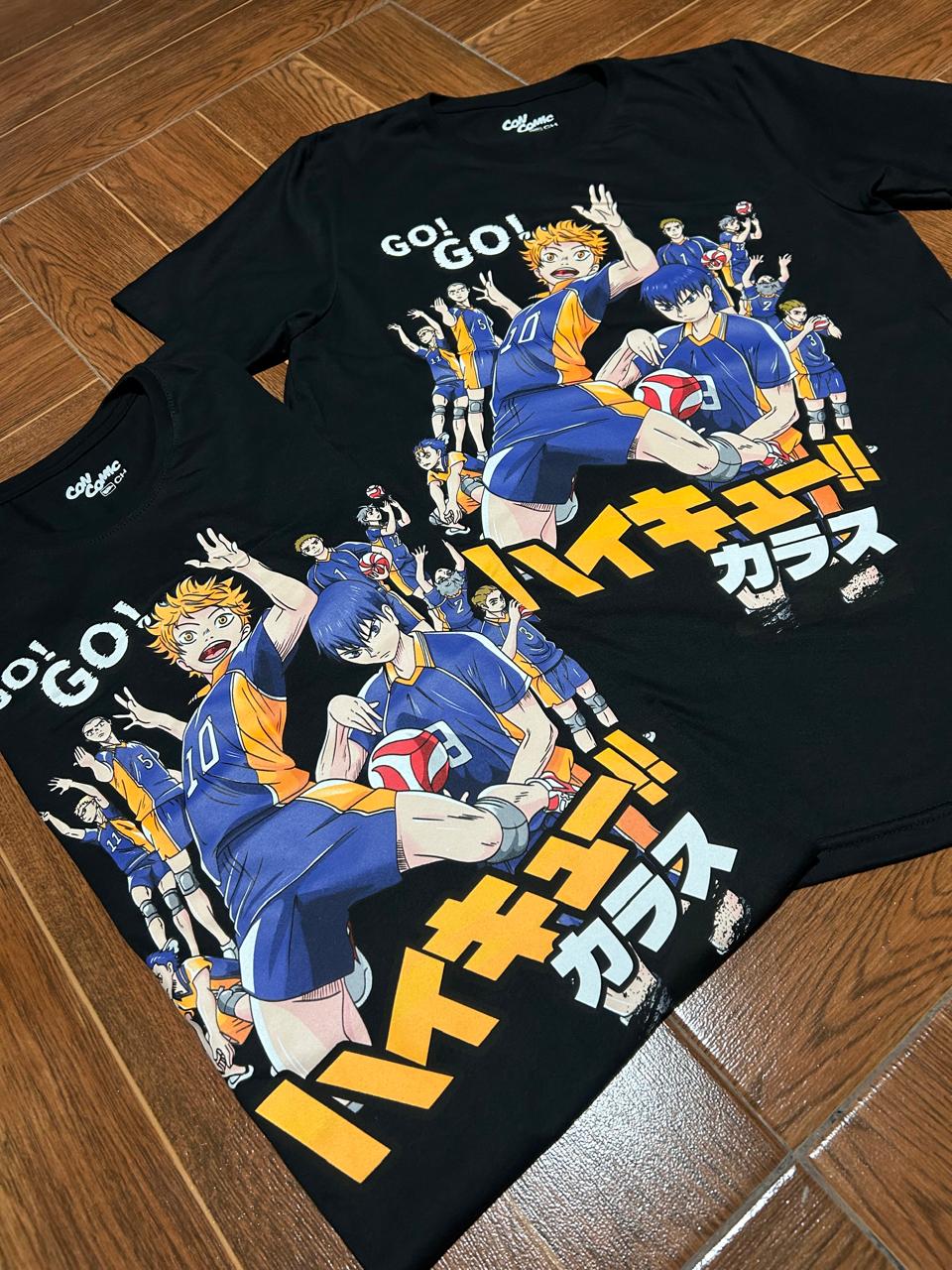 Playera Con Comic Haikyuu