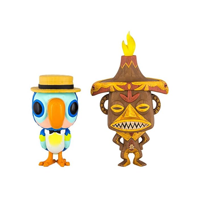 Funko Pop! Disney Pele y Barker Parrot Exclusive 2 Pack
