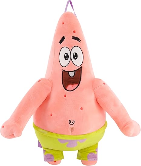 Mochila de felpa tematica de Patricio Estrela
