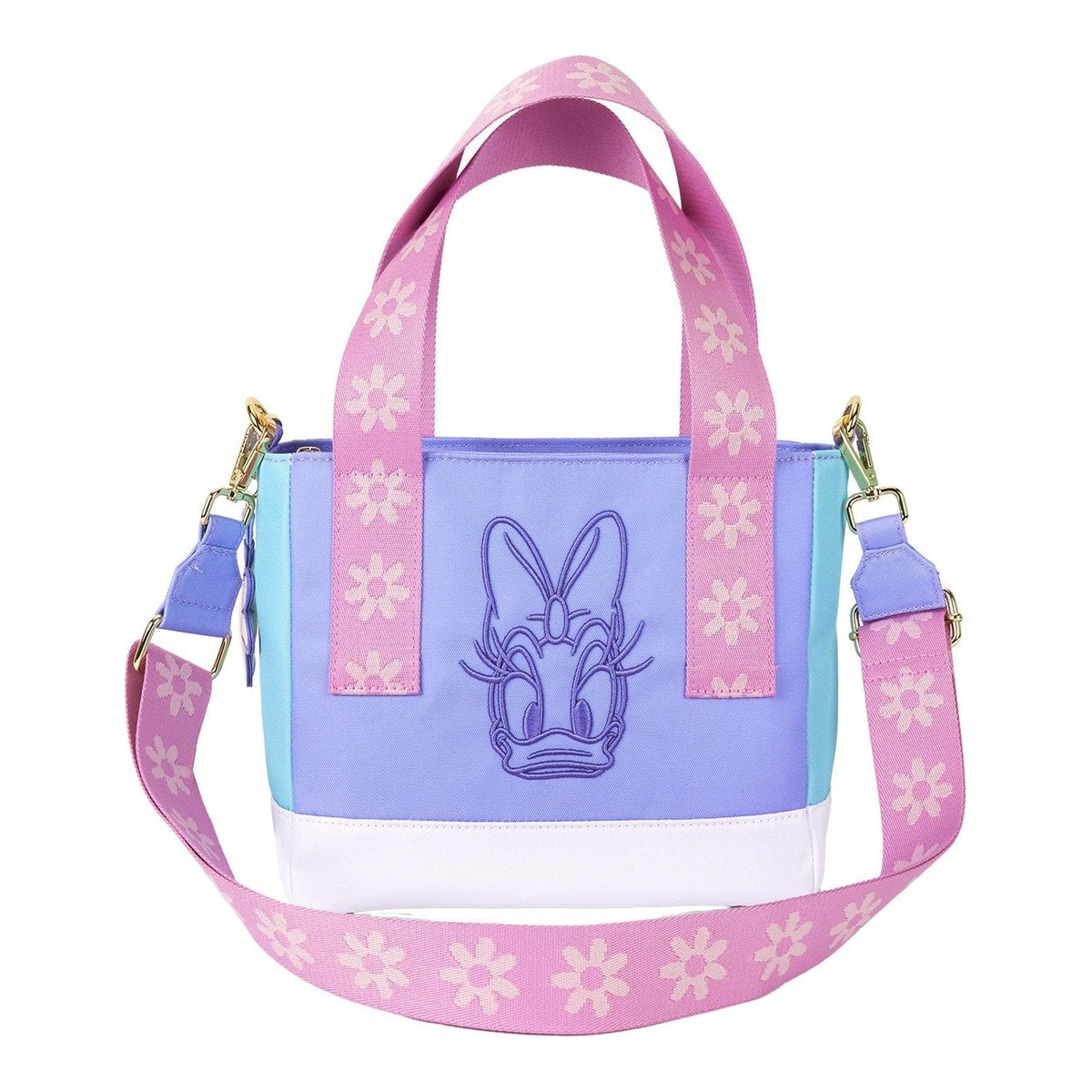 Bolsa mini tote crossbody Daisy Duck 85 aniversario — Loungefly Disney — vista 1