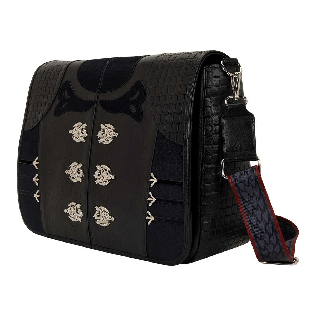 Bolsa crossbody Messenger Cosplay Rhaenyra Targaryen – House of the Dragon — vista 1