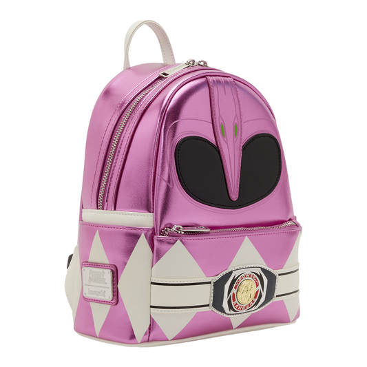 Mini mochila Cosplay Pink Ranger – Power Rangers — vista 1