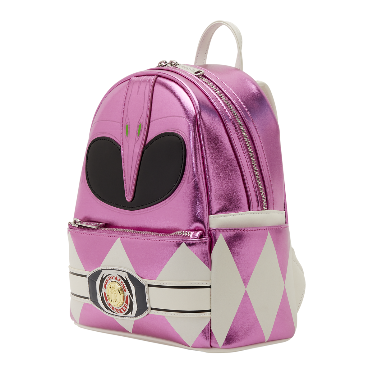 Mini mochila Cosplay Pink Ranger – Power Rangers — vista 4