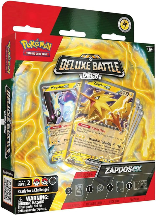Pokémon TCG-Deluxe Battle Deck Zapdos Ex