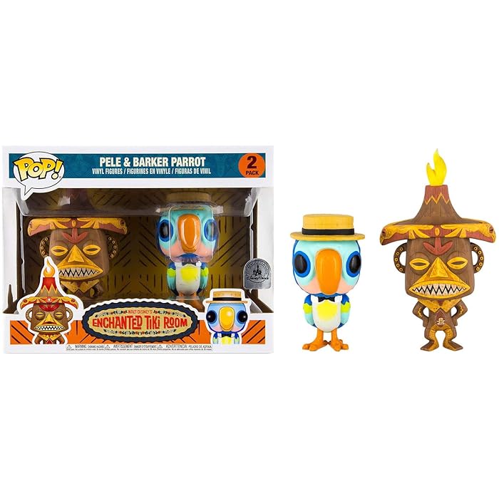 Funko Pop! Disney Pele y Barker Parrot Exclusive 2 Pack