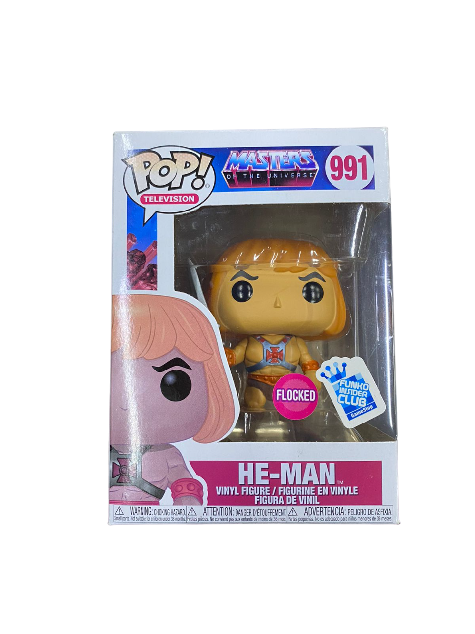 Funko Pop! He-man Flocked #991 (Detalles)(P)