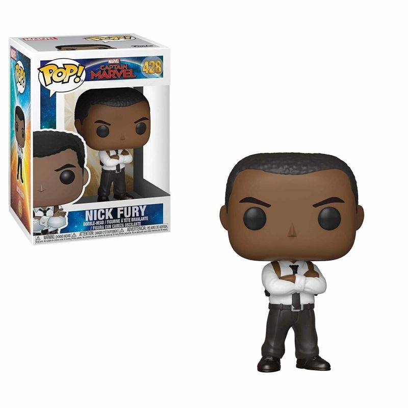 Nick Fury 428 Marvel Capitana Marvel Funko Pop!