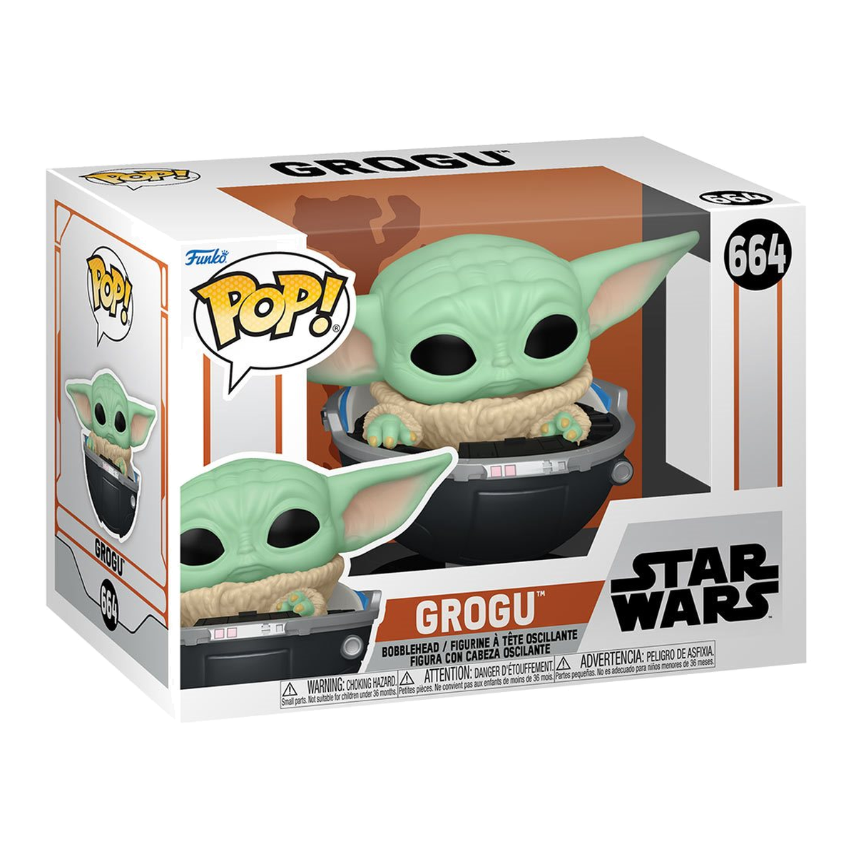 Funko Pop! Grogu en cochecito flotante #664 – The Mandalorian — vista 2