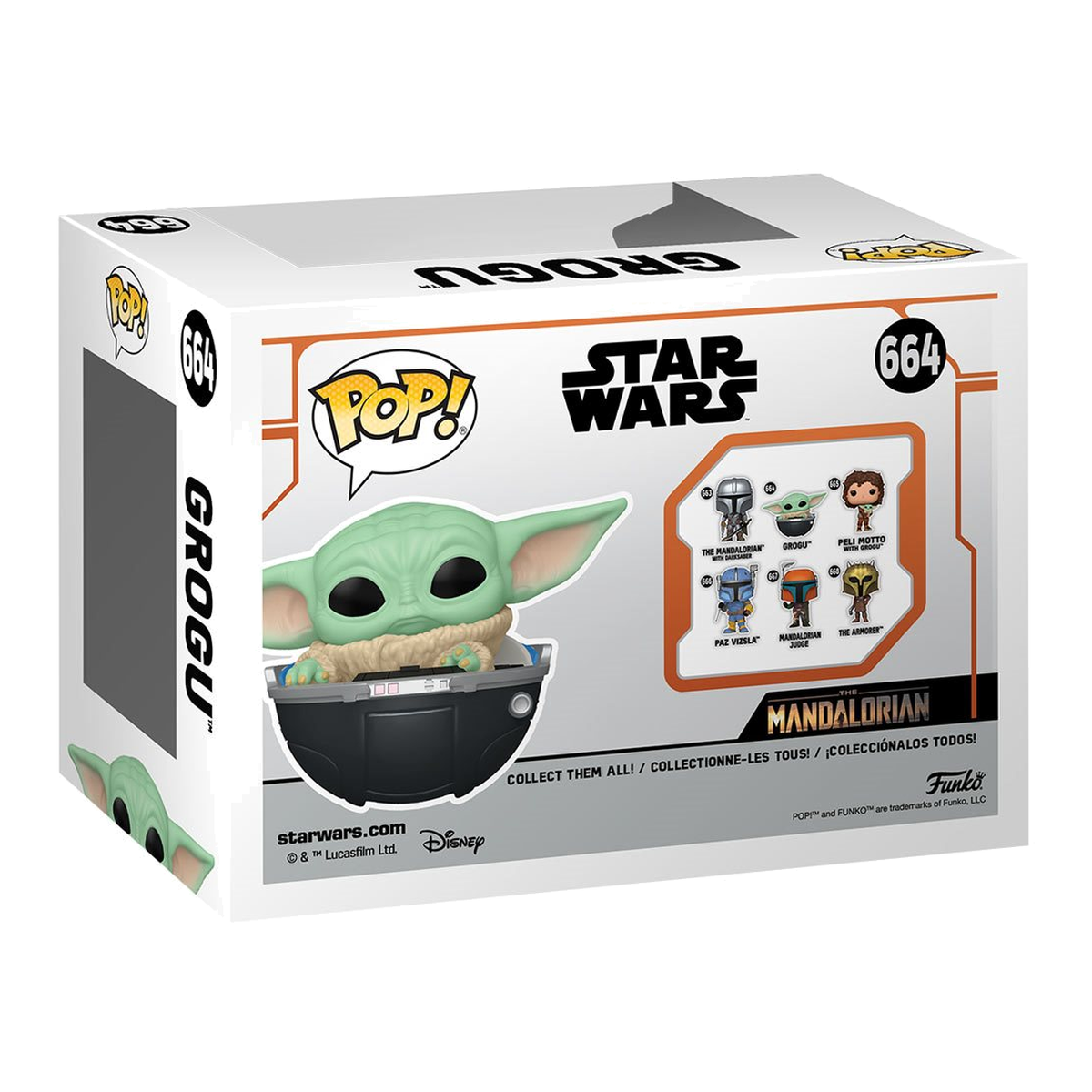 Funko Pop! Grogu en cochecito flotante #664 – The Mandalorian — vista 3