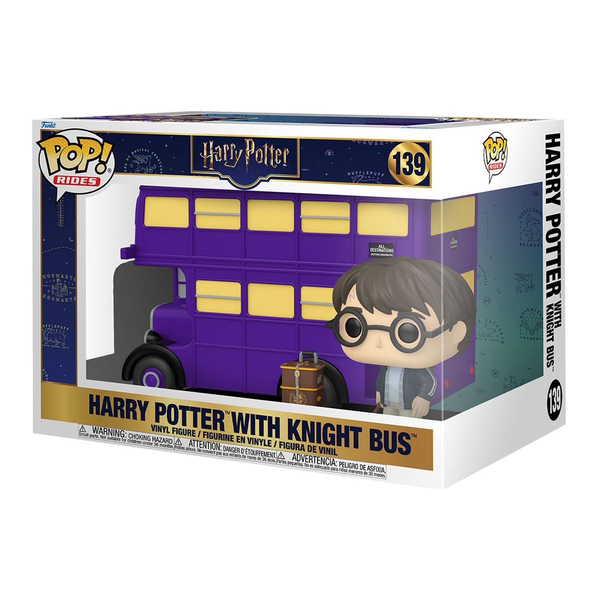 Funko Pop! Rides Super Deluxe Harry Potter con Knight Bus #139 – Harry Potter — vista 2