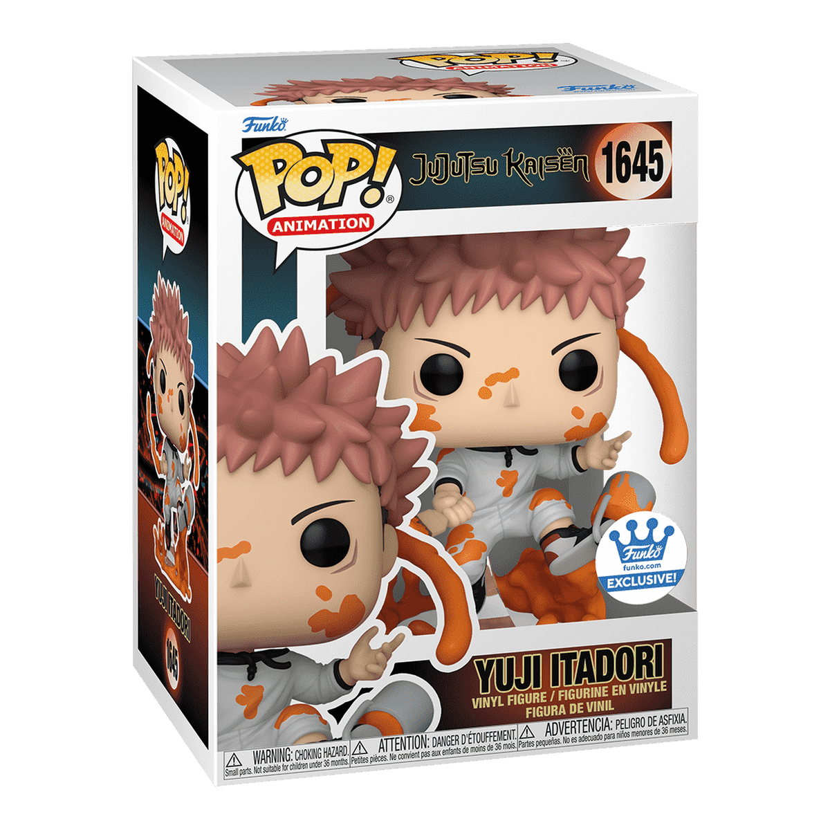 Funko Pop! Yuji Itadori con lata de pintura #1645 – Jujutsu Kaisen — vista 2