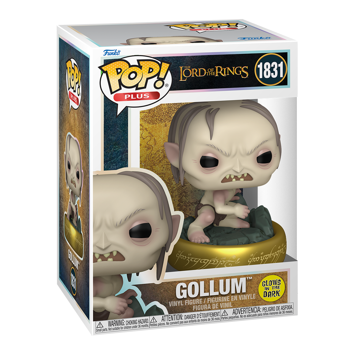 Funko Pop! Plus Gollum Glow #1831 – The Lord of the Rings — vista 2