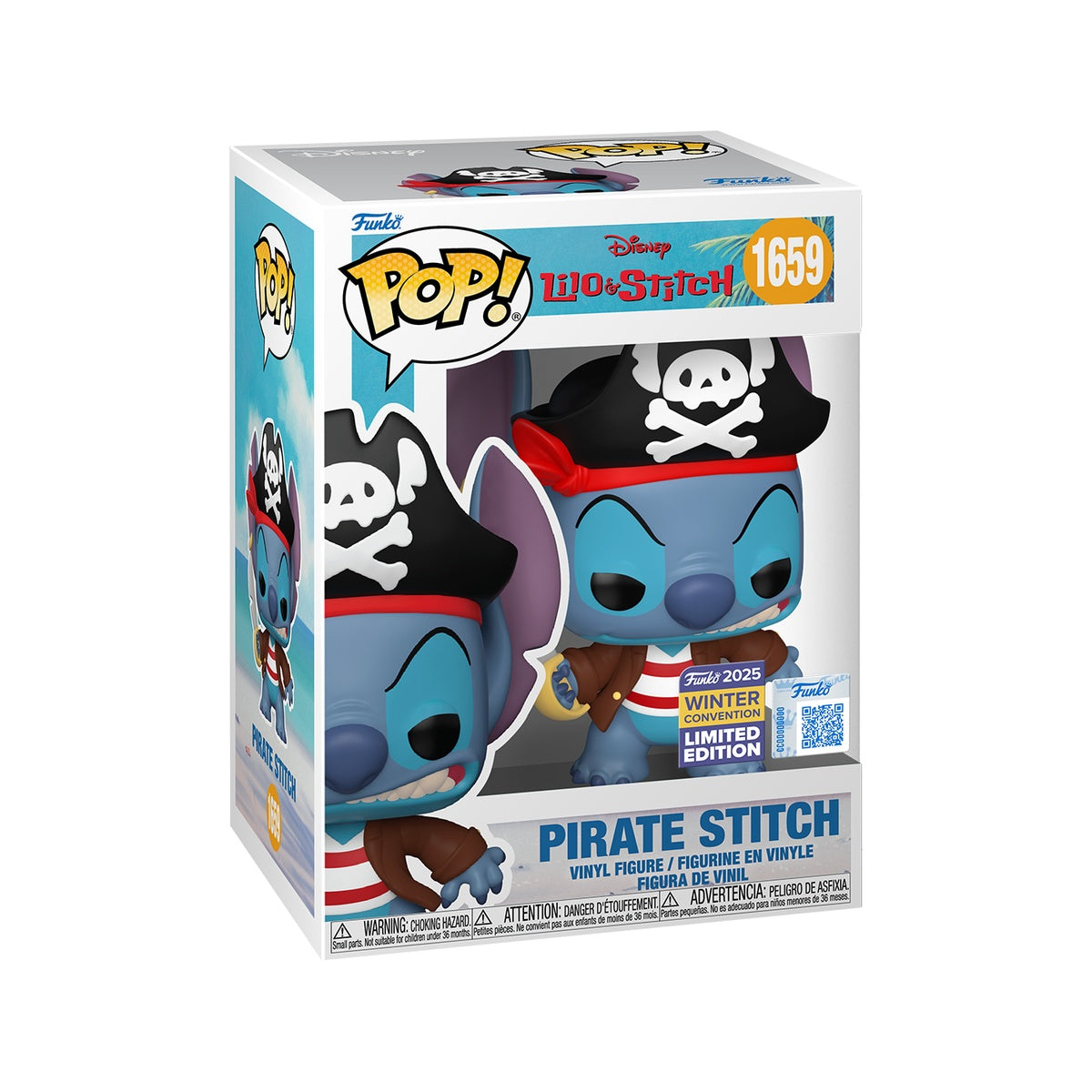 Funko Pop! Pirate Stitch #1659 – Lilo & Stitch