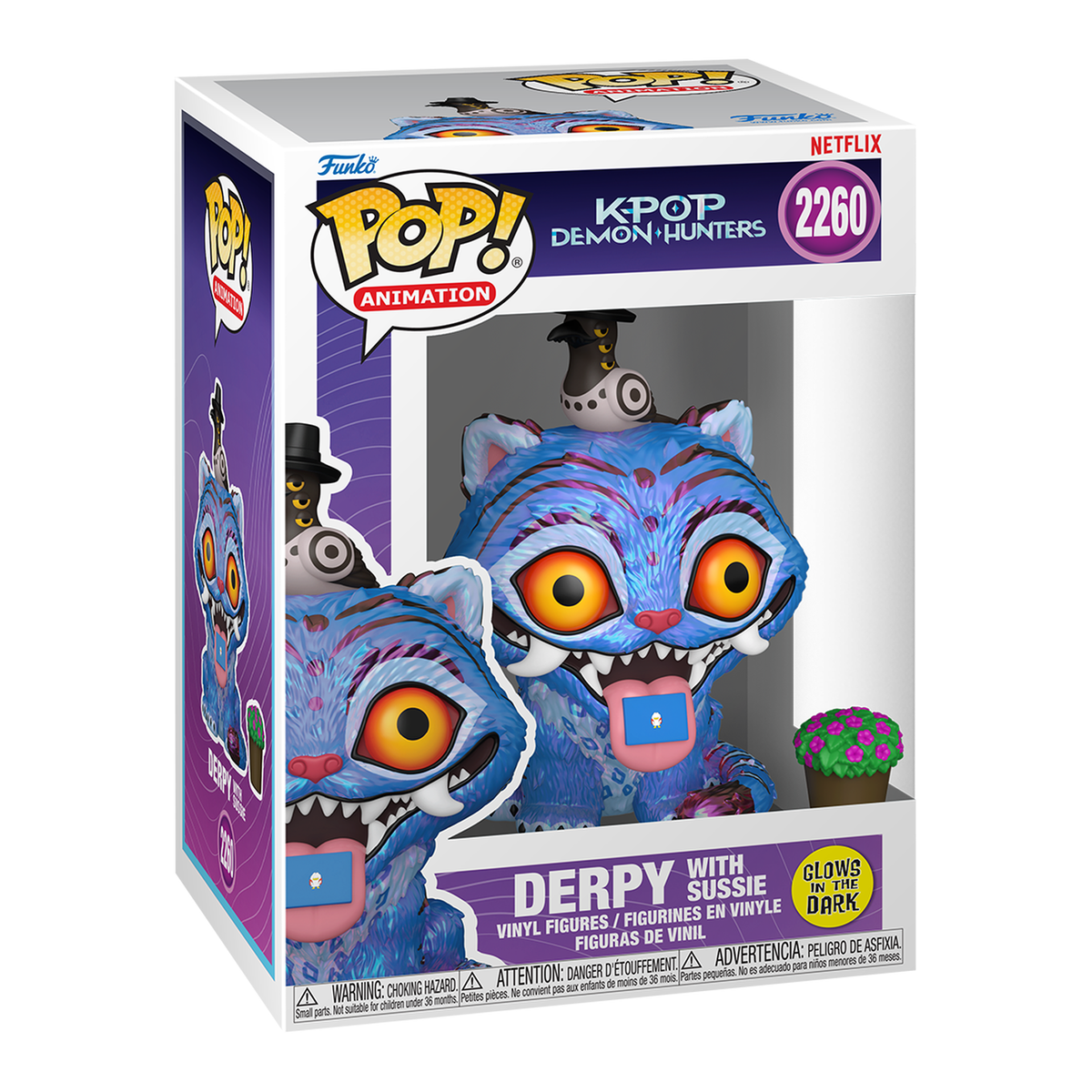 Funko Pop! Derpy con Sussie Glow #2260 – KPop Demon Hunters — vista 2