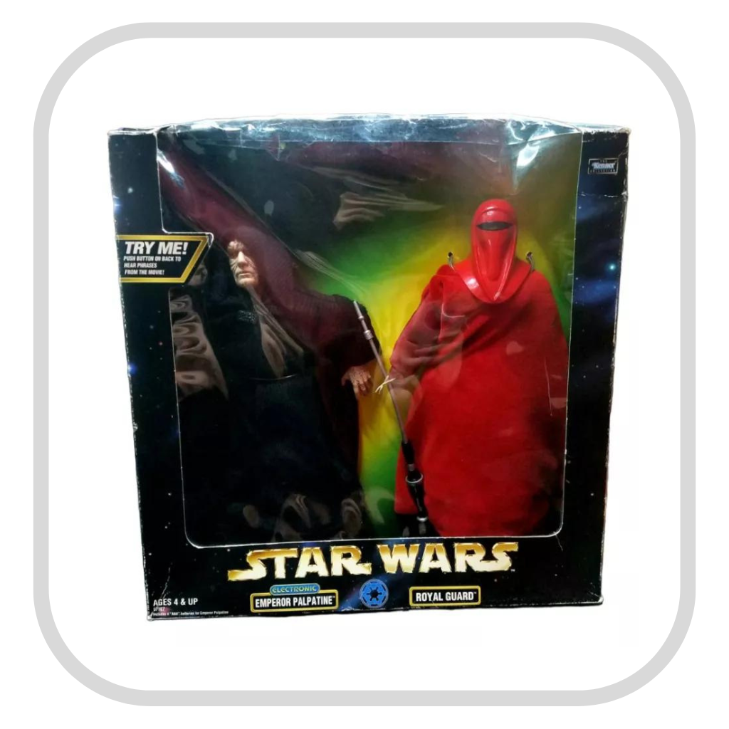 Emperor Palpatine & Royal Guard Star Wars Kenner (Detalle)