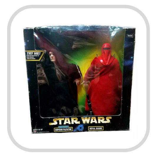 Emperor Palpatine & Royal Guard Star Wars Kenner (Detalle)