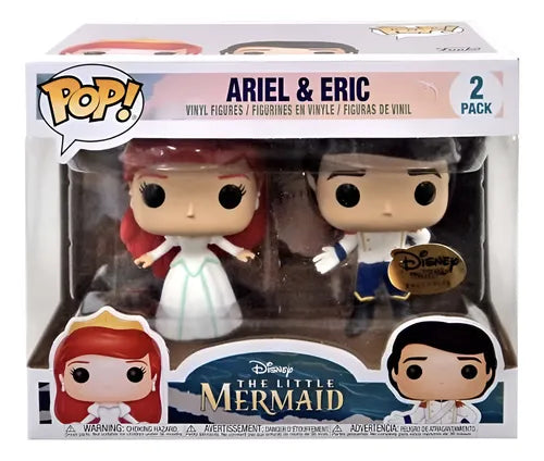 Funko Pop! Disney Ariel & Eric The Little Mermaid