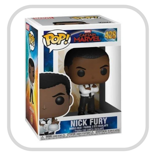 Nick Fury 428 Marvel Capitana Marvel Funko Pop!