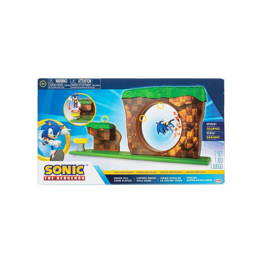 Juego de la Zona de Green Hill de Sonic 2 The Hedgehog Jakks