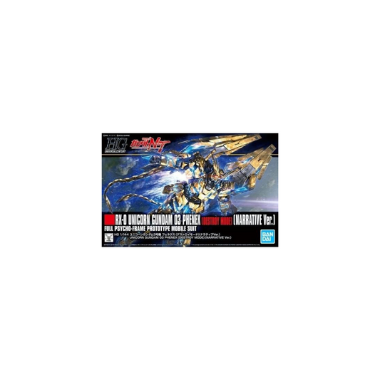 Model Kit HGUC Gundam NT RX-0 Unicorn Gundam 03 Phenex