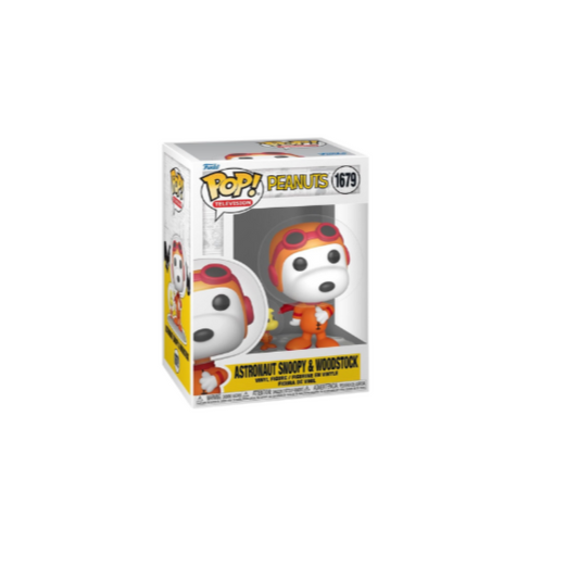 Funko Pop! #1679 Snoopy el astronauta y Woodstock