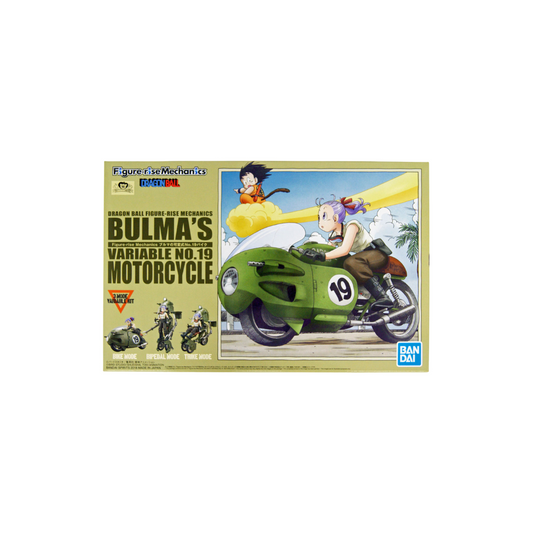 Kit de motocicleta variable número 19 de Bulma de Dragon Ball de Bandai Figure-Rise Mechanics