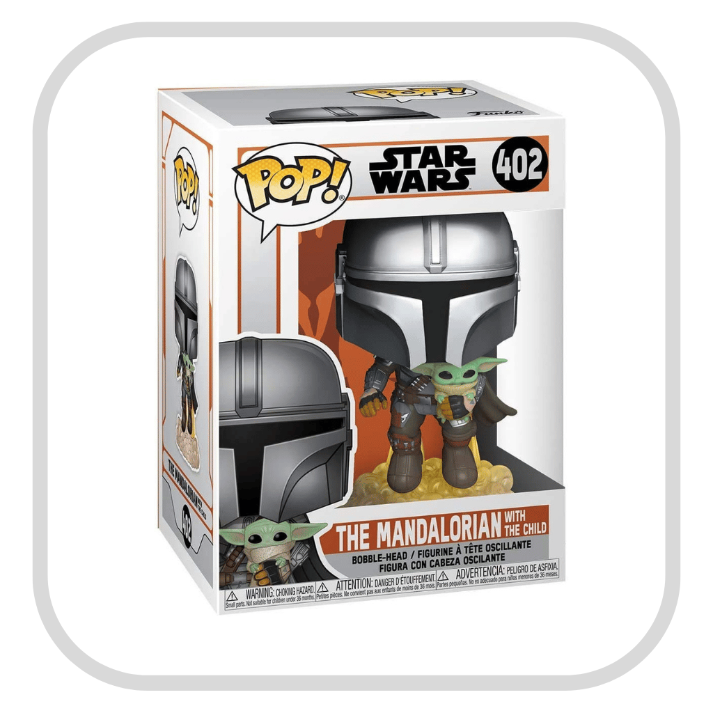 Star Wars - The Mandalorian with the child 402 Funko Pop!