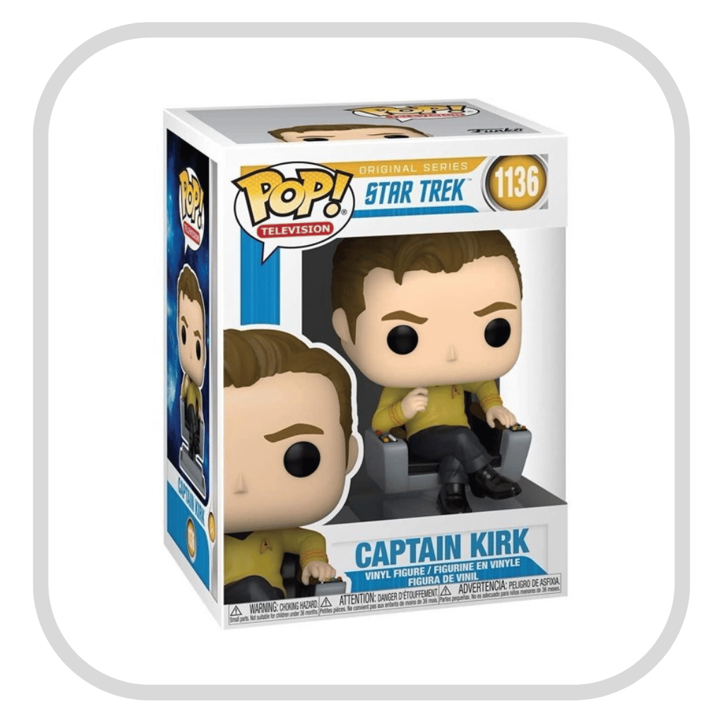 Captain Kirk 1136 Star Trek Funko Pop! Television