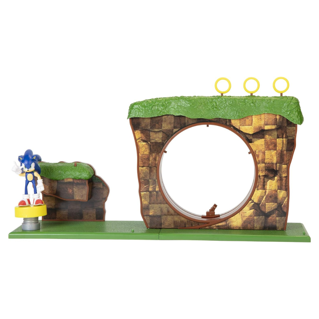 Juego de la Zona de Green Hill de Sonic 2 The Hedgehog Jakks