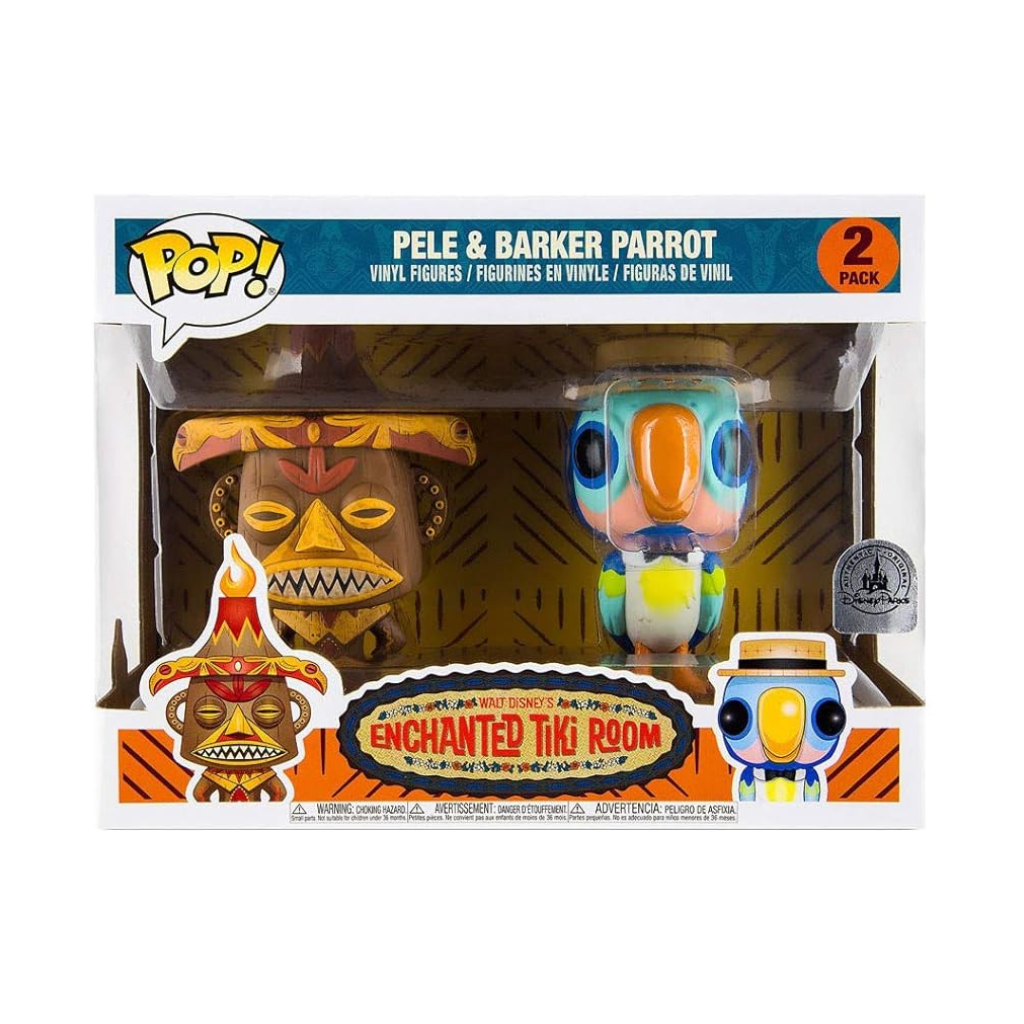 Funko Pop! Disney Pele y Barker Parrot Exclusive 2 Pack