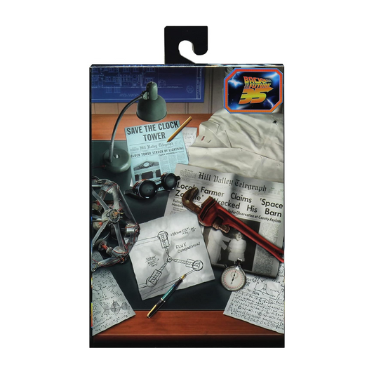 Doctor Brown Back To The Future Ultimate NECA