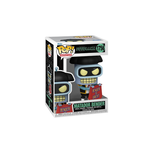 Matador Bender 1756 Futurama Funko Pop! Animation