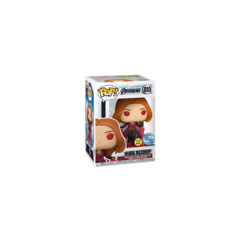 Funko Pop! Marvel Avengers Wanda Maximoff 855 Glows In The Dark