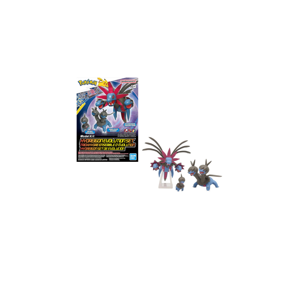 Pokemon Model Kit HYDREIGON EVOLUTION SET BANDAI