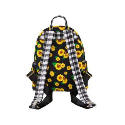 Mini mochila Loungefly Disney con personajes de Bambi y girasoles