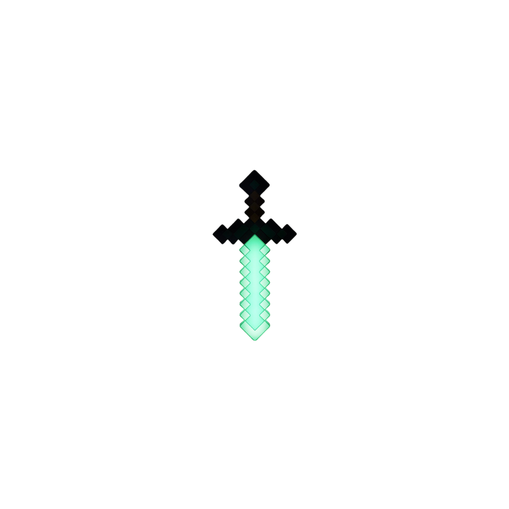 LUZ DE ESPADA DE DIAMANTE DE MINECRAFT