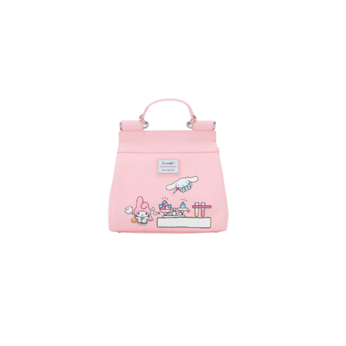 Bolso Loungefly Sanrio Hello Kitty y sus amigos con forma de máquina de chicle