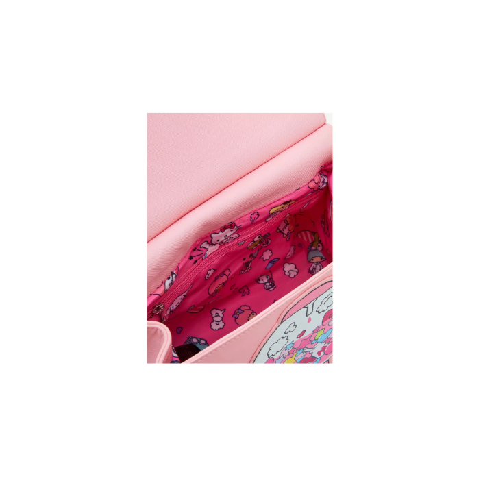 Bolso Loungefly Sanrio Hello Kitty y sus amigos con forma de máquina de chicle