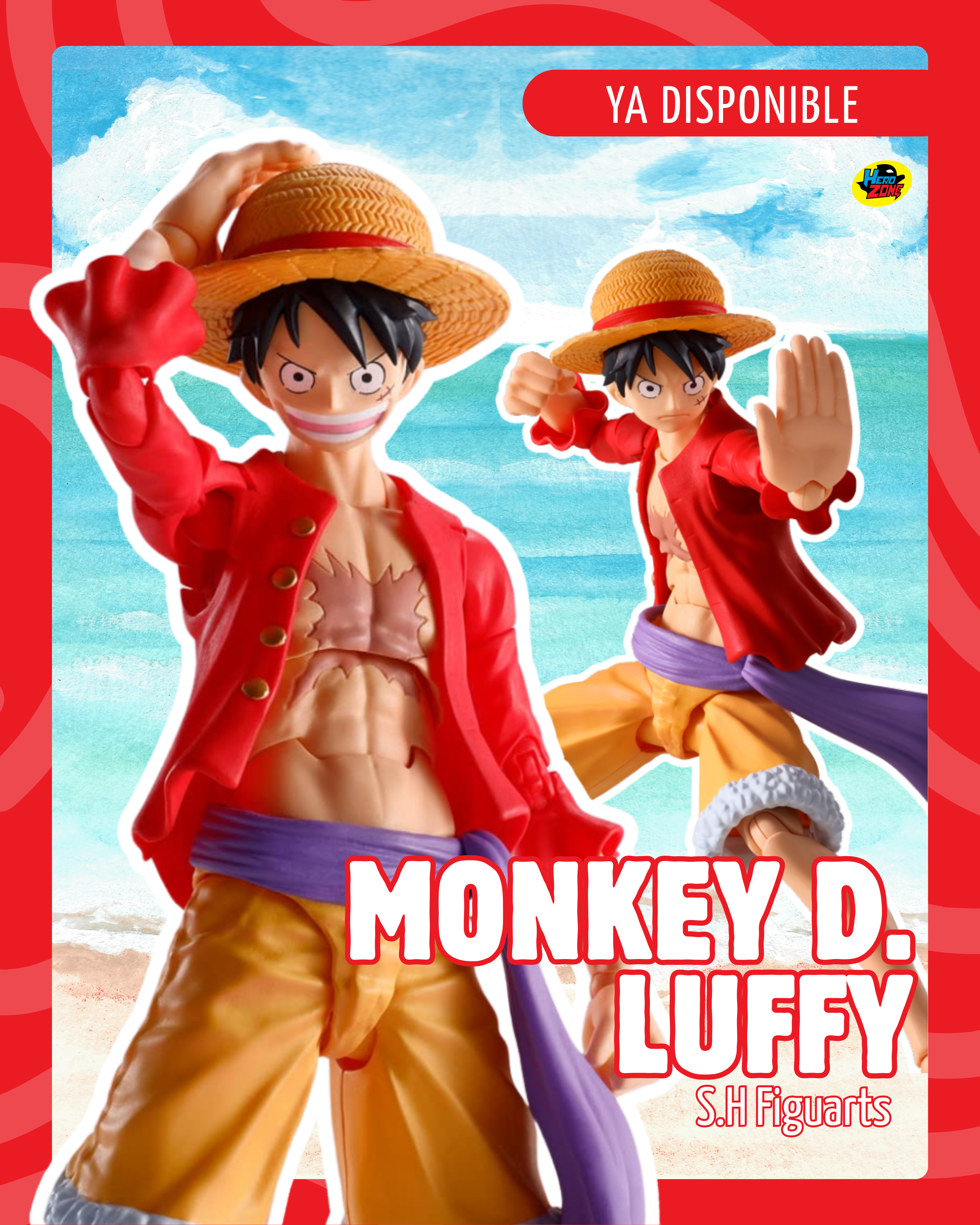 S.H Figuarts Monkey D. Luffy The Raid On Onigashima
