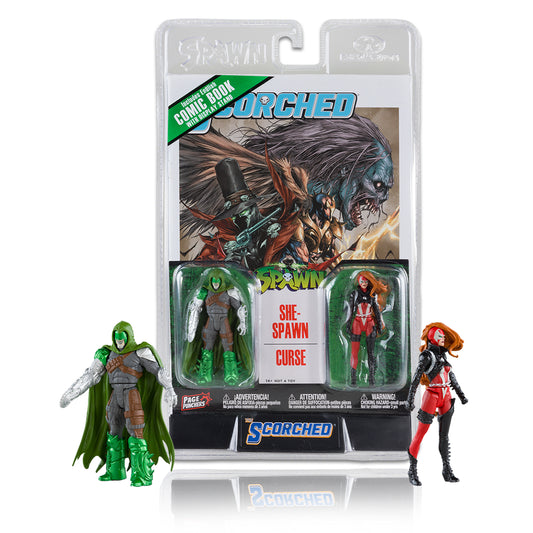 She Spawn and Curse w/Comic (Page Punchers) 3" 2-Pack