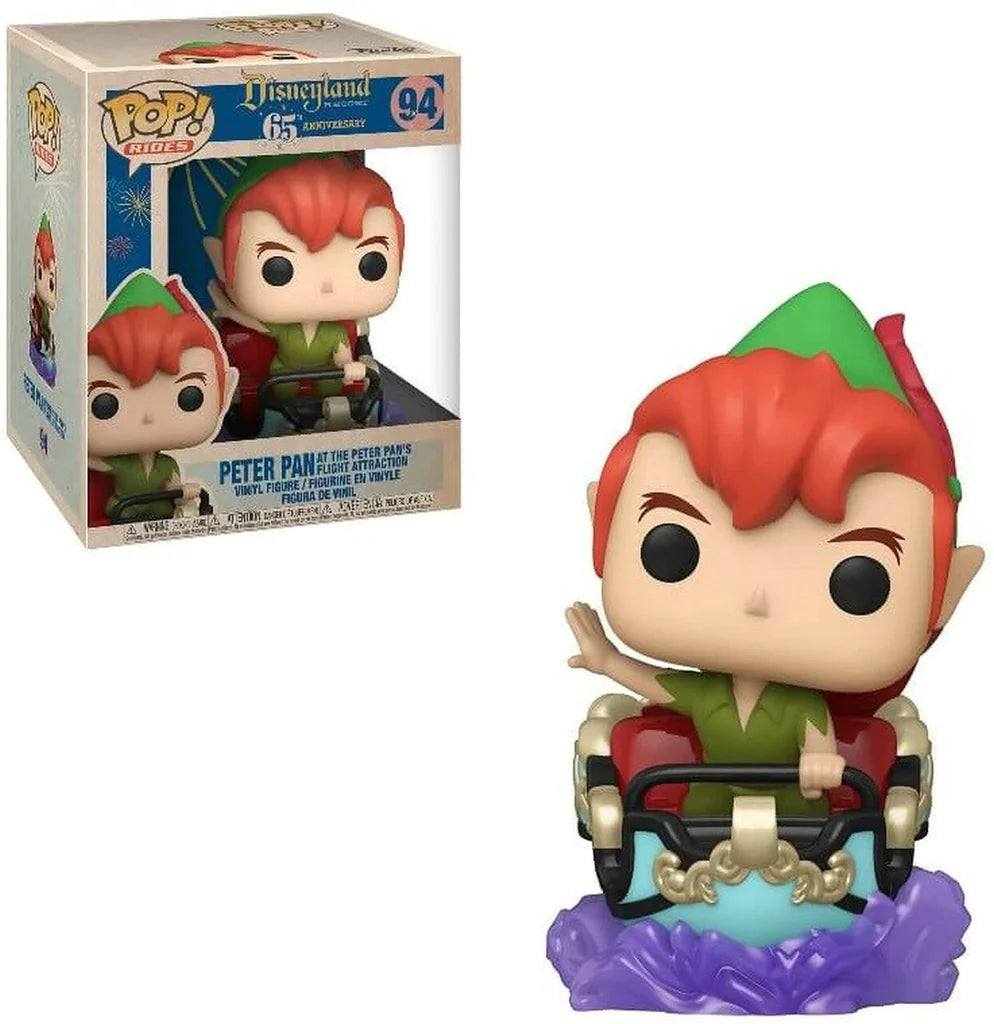 Peter Pan 94 Disneyland 65th Anniversary Funko Pop! Rides